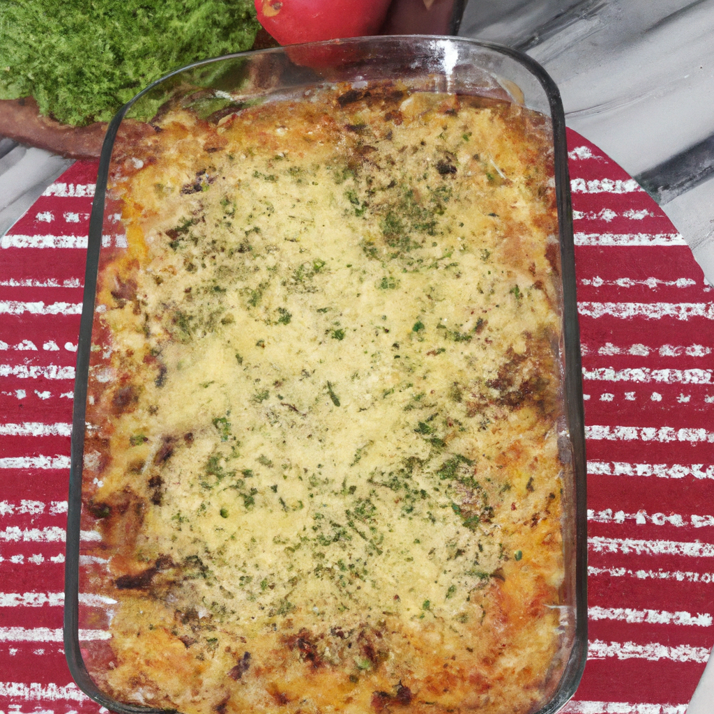 foto da receita Pastelão de forno de frango