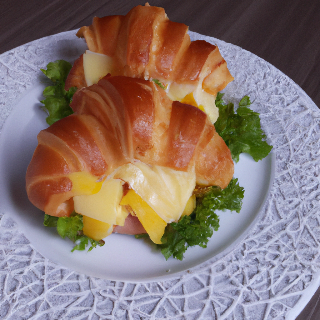 foto da receita Croissant de requeijão