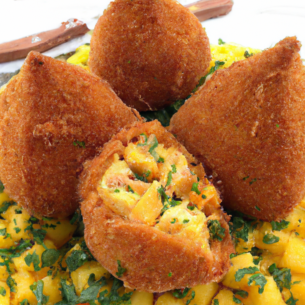 foto da receita Coxinha de siri