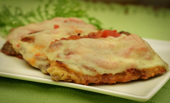 foto da receita Filé a parmegiana light