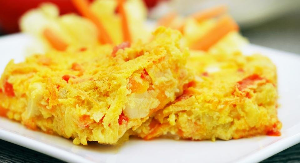 foto da receita Torta de acelga,   pimentão e cogumelos