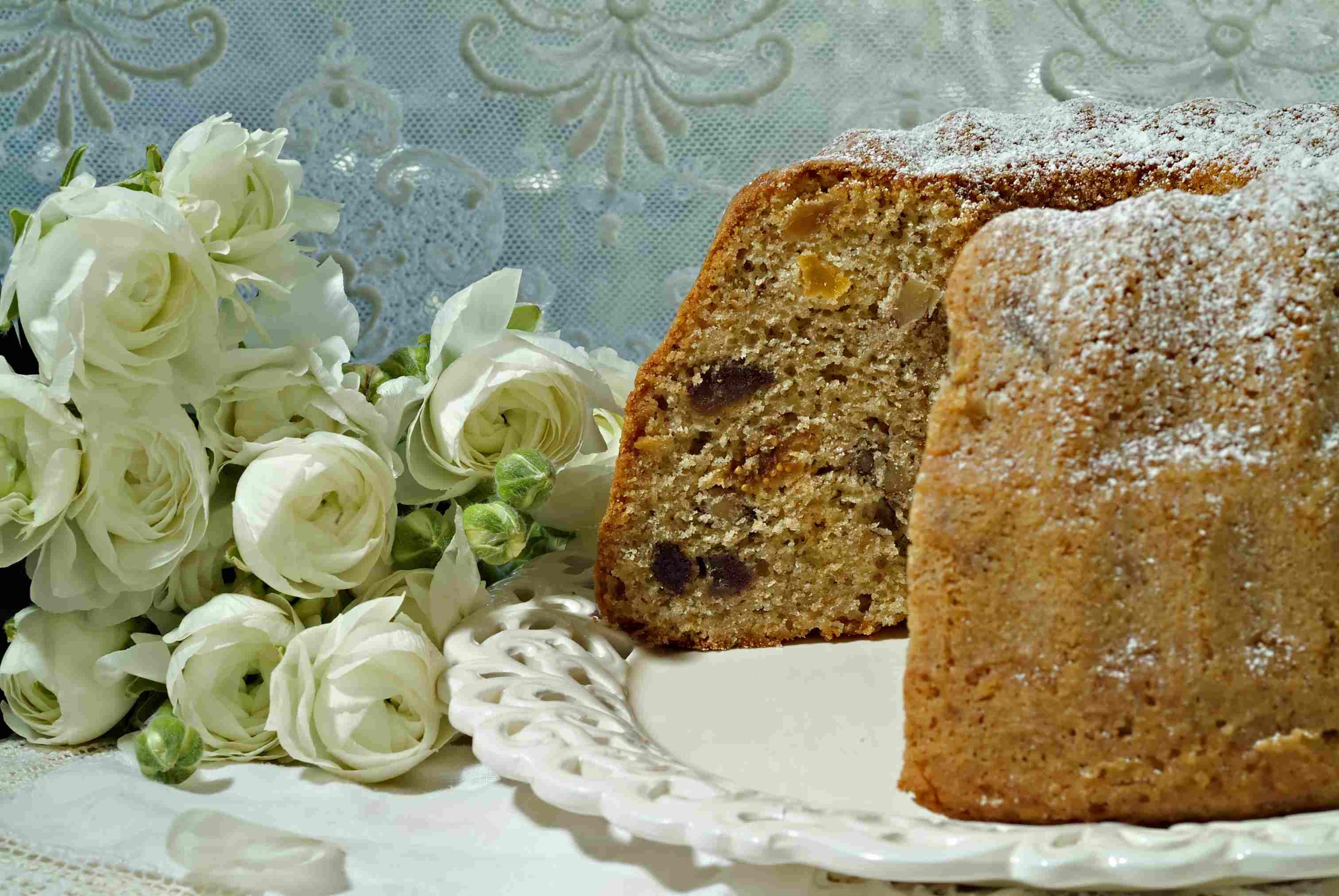 foto da receita Bolo de frutas secas