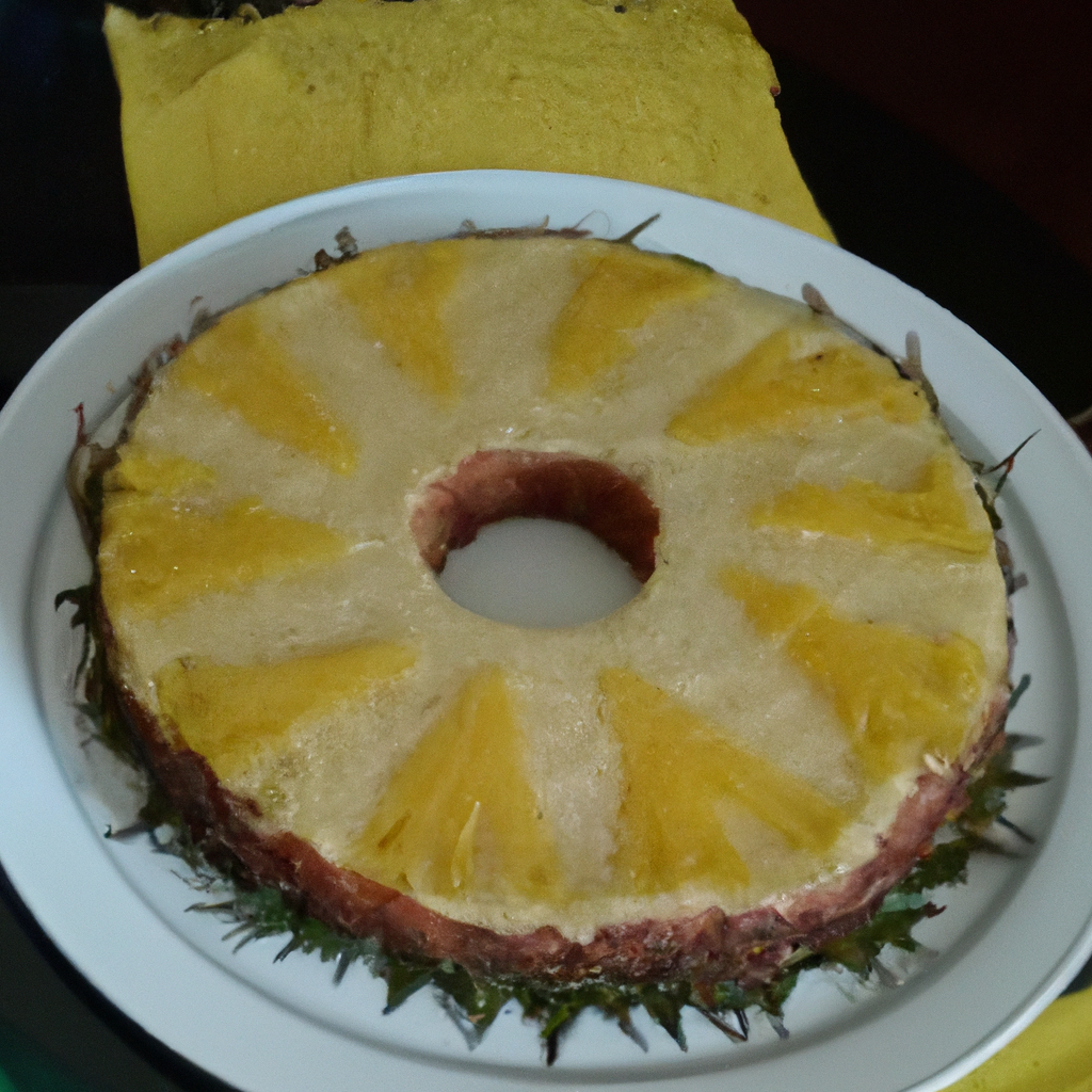 foto da receita Bolo de Abacaxi