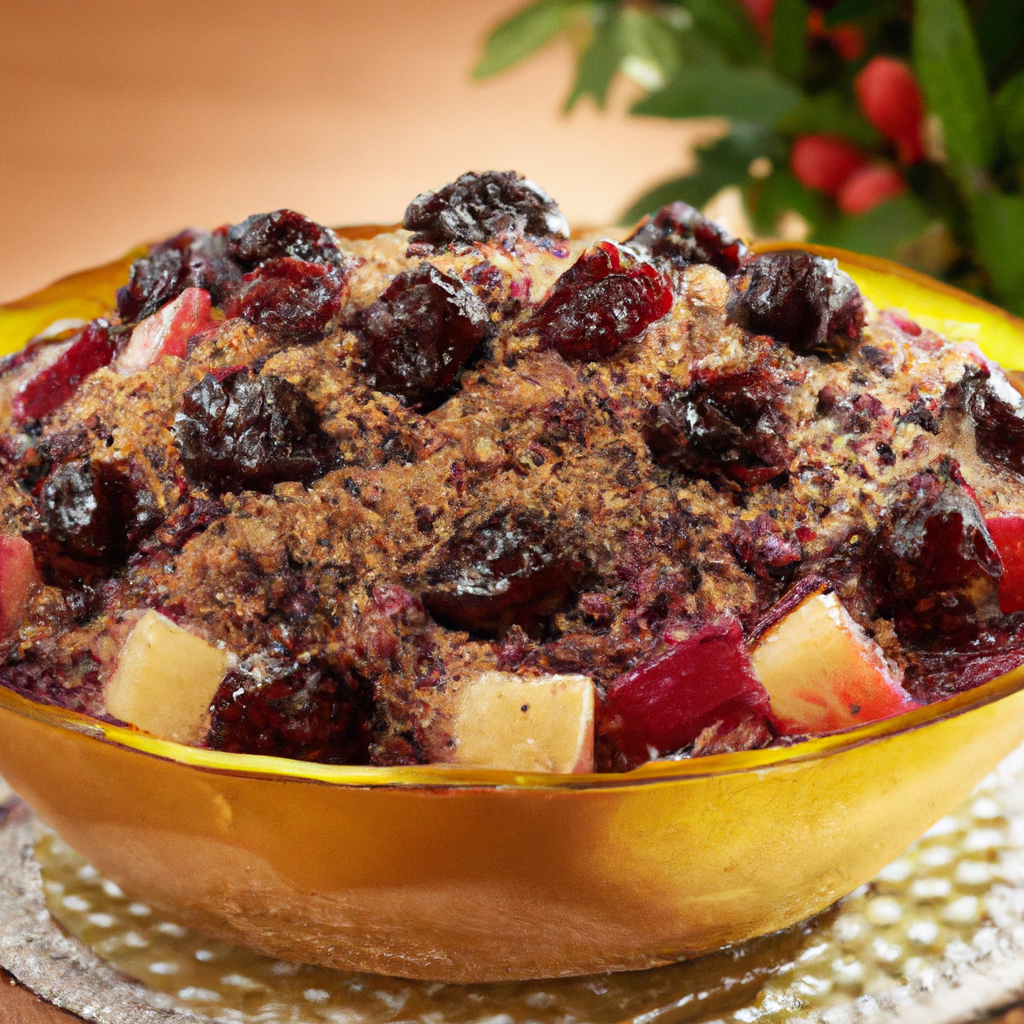 foto da receita Farofa de frutas