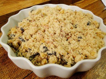 foto da receita Farofa com frutas secas