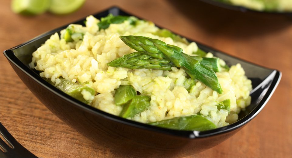 foto da receita Risoto de aspargo