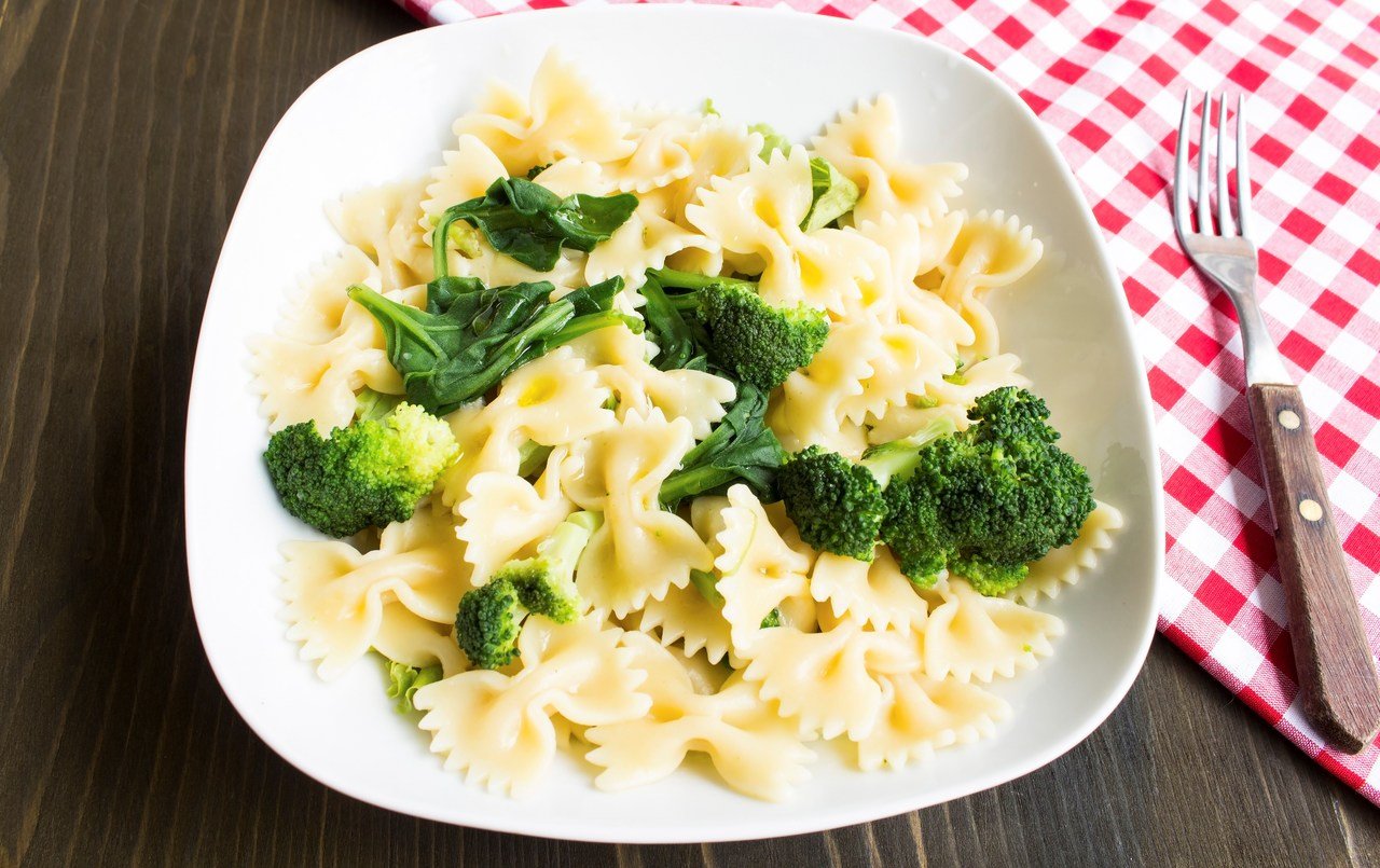 foto da receita Farfalle com legumes