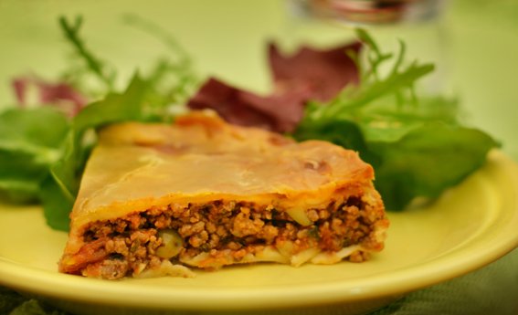 foto da receita Torta de carne moída