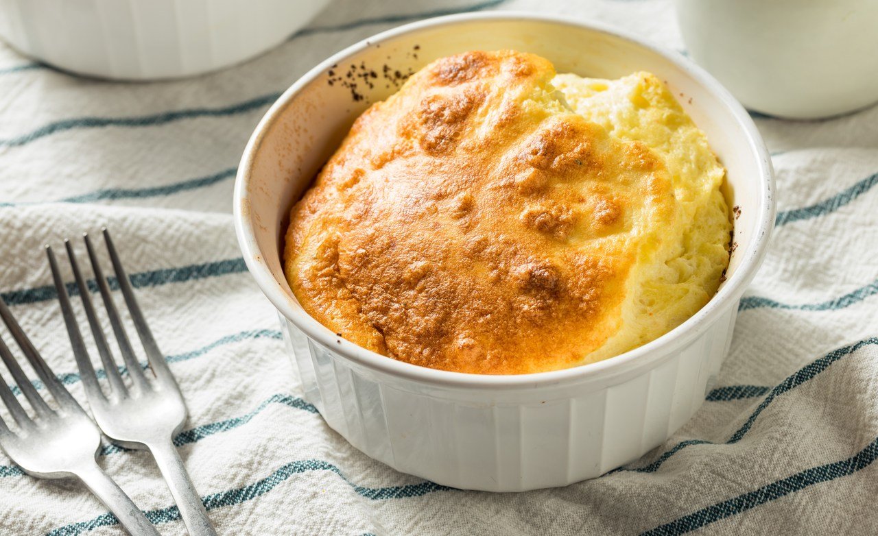 foto da receita Suflê de legumes de micro-ondas