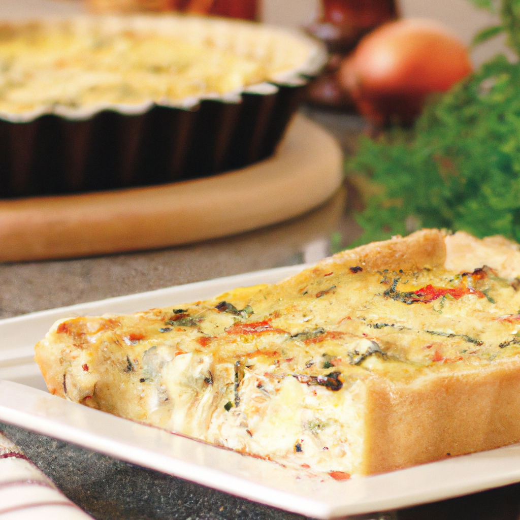 foto da receita Quiche de frango