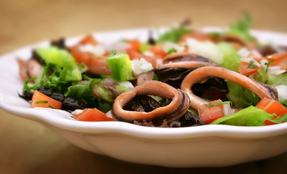 foto da receita Salada capixaba de lula