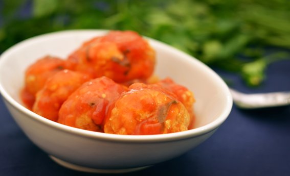 foto da receita Almôndegas de frango