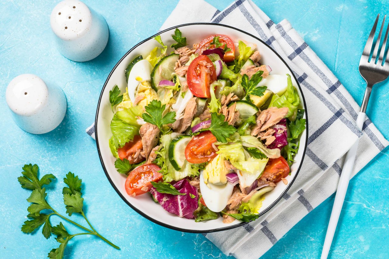 foto da receita Salada de atum especial