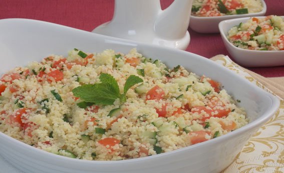 foto da receita Tabule de cuscuz marroquino