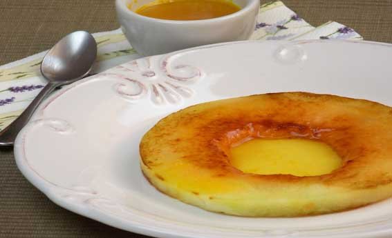 foto da receita Melão grelhado com calda de laranja