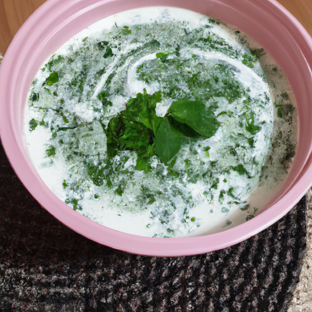 foto da receita Molho de iogurte e majericão