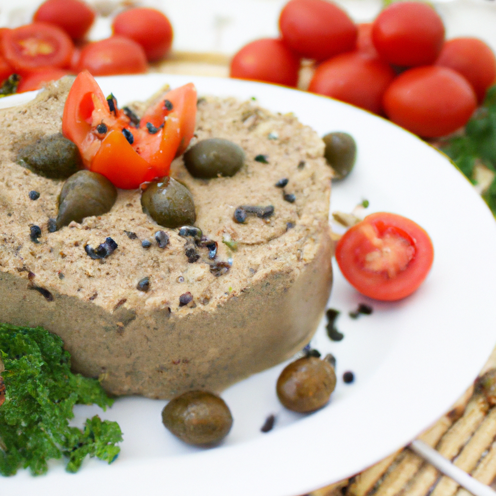 foto da receita Patê rápido de azeitonas e tomate seco