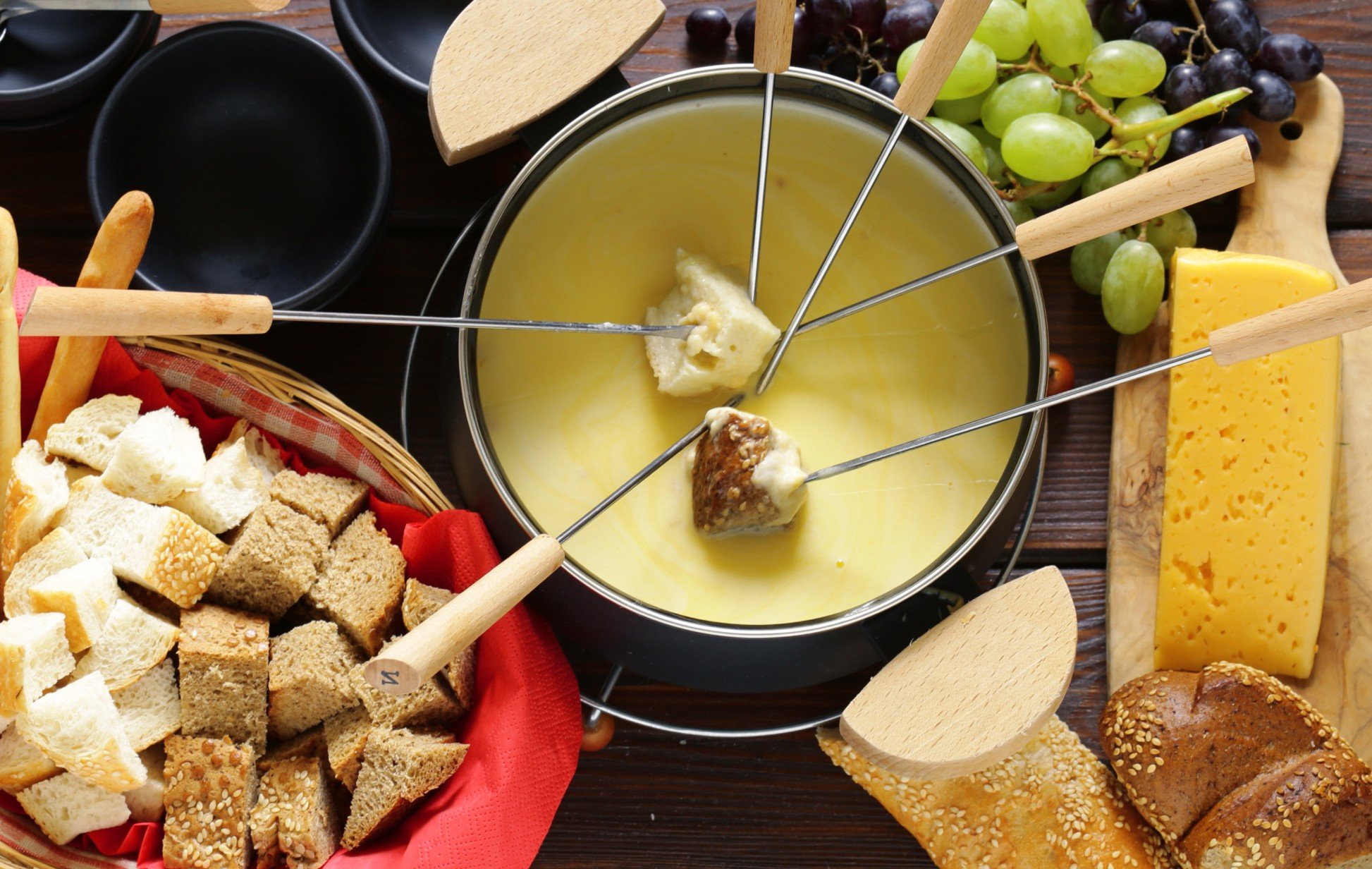 foto da receita Fondue 3 queijos light