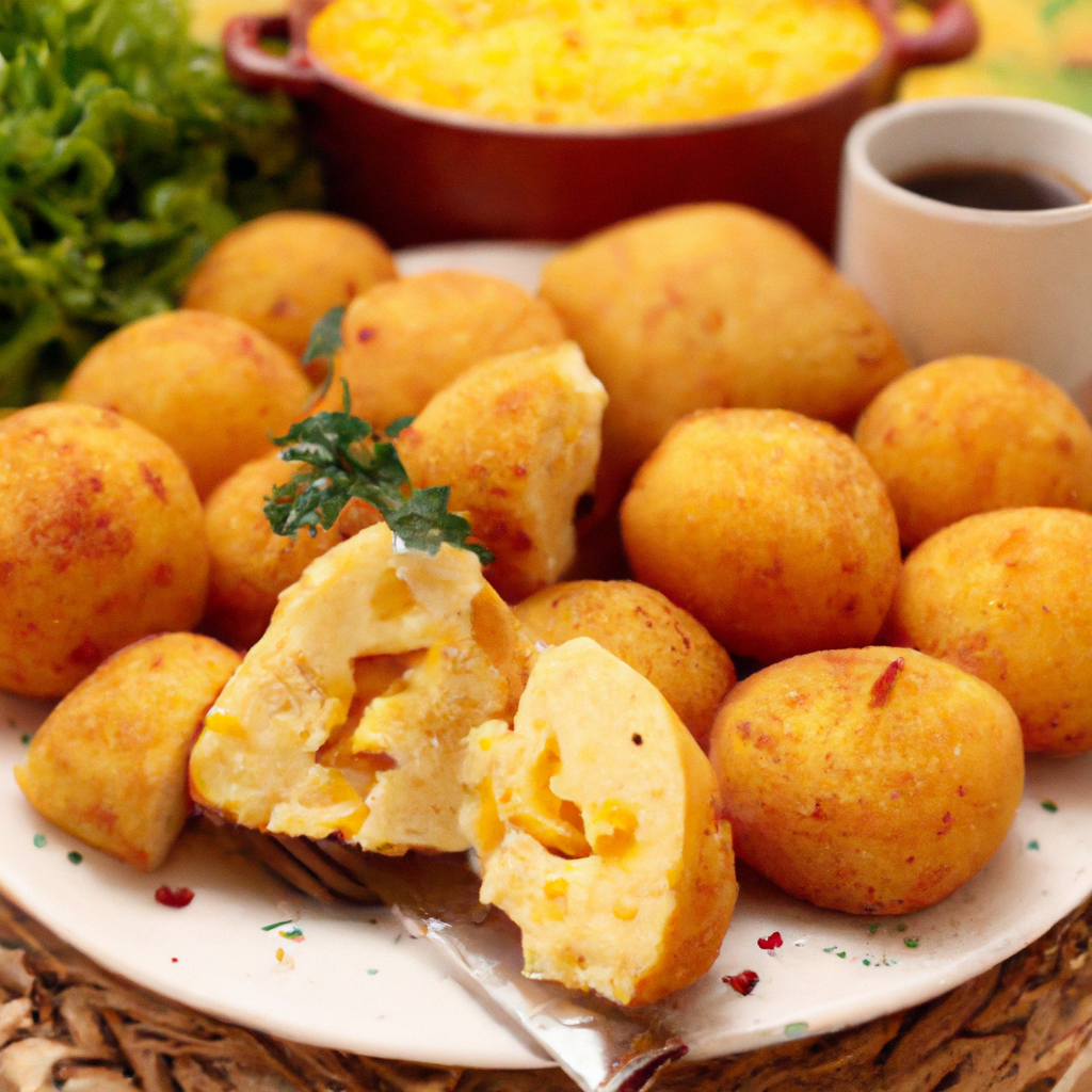 foto da receita Bolinho assado de mandioca com carne moída