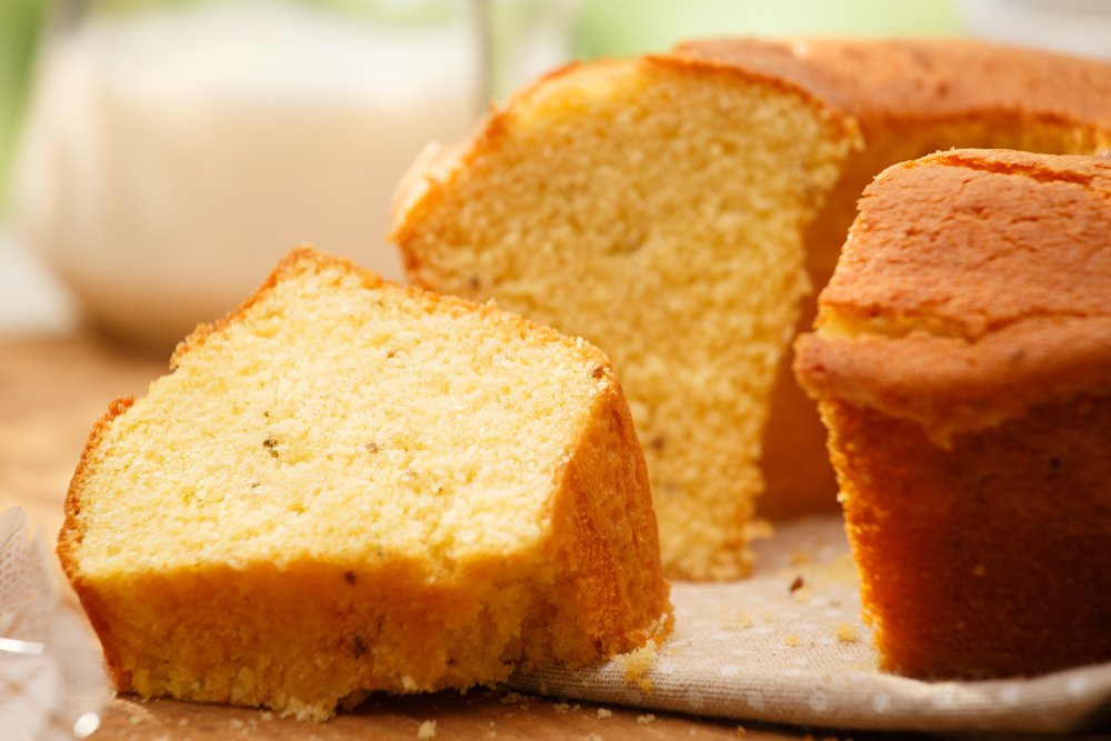 foto da receita Bolo de fubá com erva doce