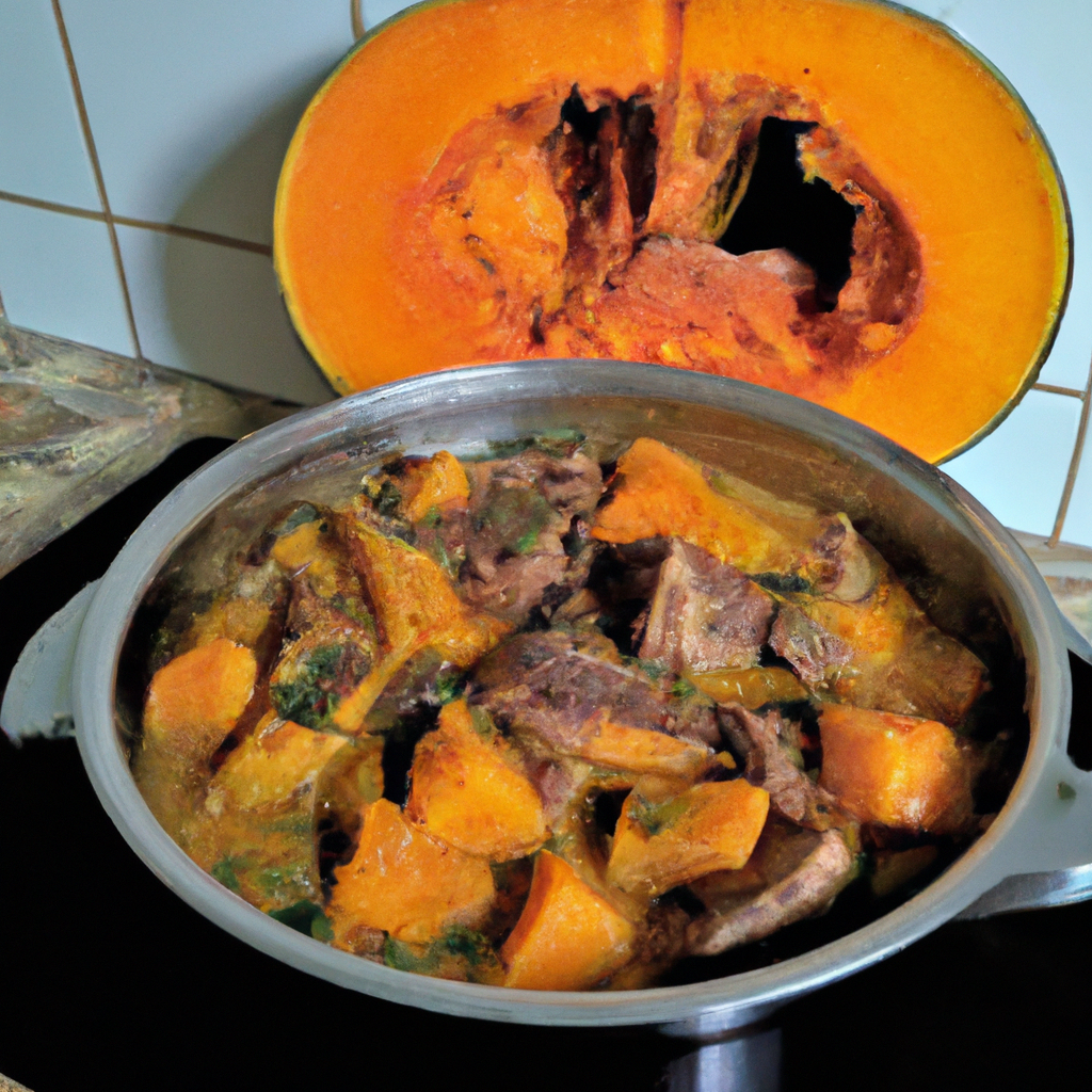 foto da receita Carne seca na moranga