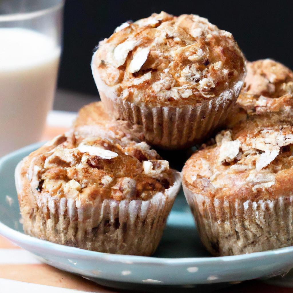 foto da receita Muffin integral com amêndoas