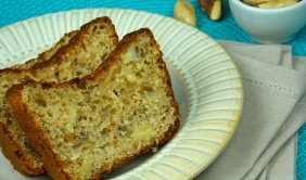 foto da receita Pão de forma com sementes e macadâmia