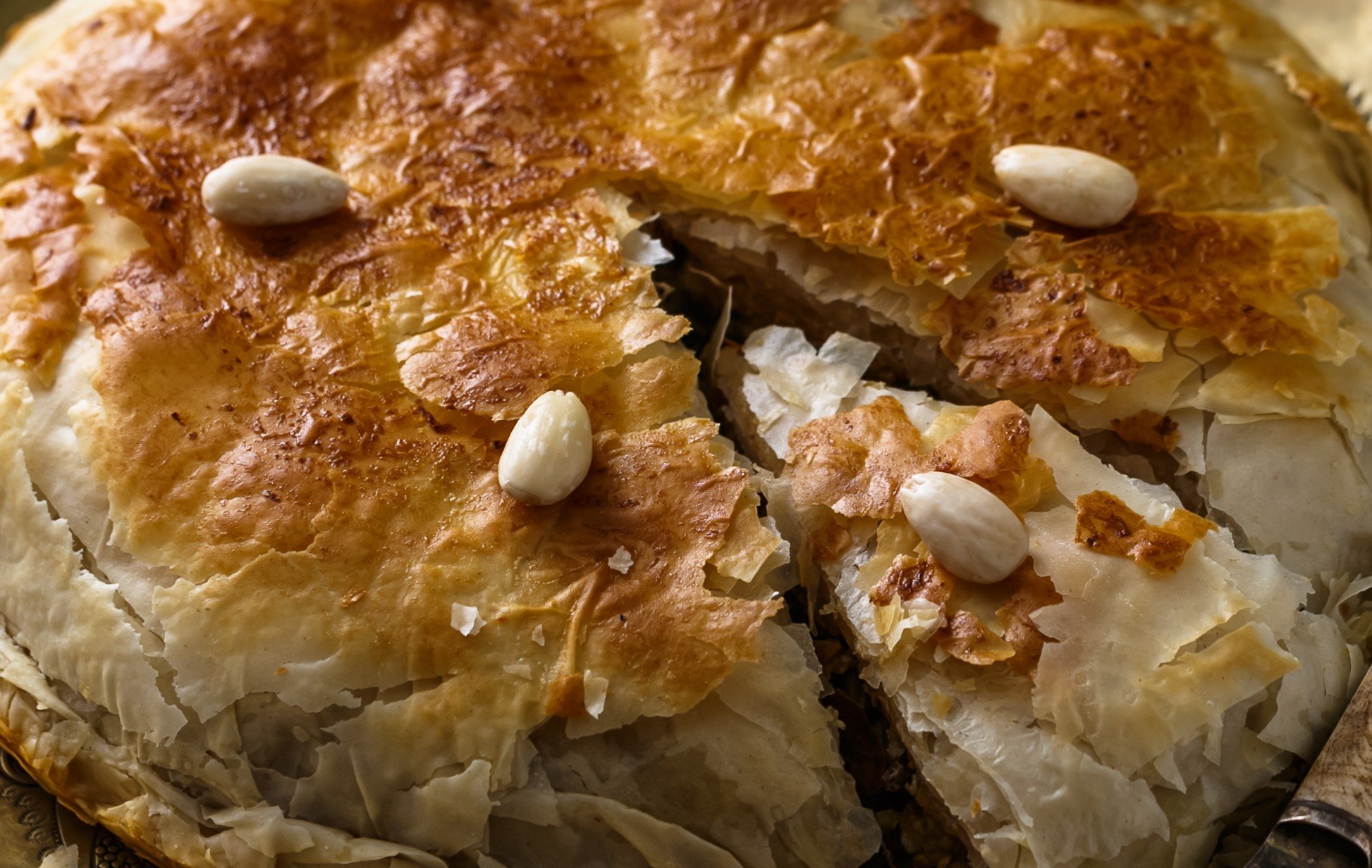 foto da receita Torta colorida de legumes e vegetais