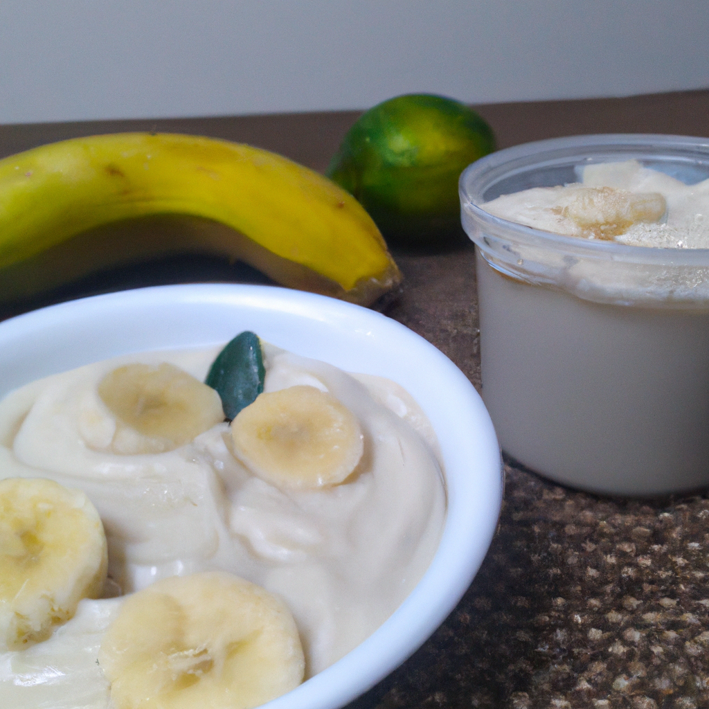 foto da receita Creme de banana light