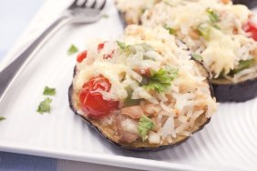 foto da receita Canapé de berinjela com sardinha