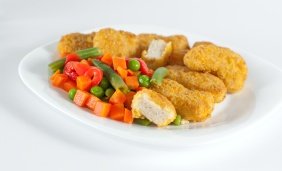 foto da receita Nuggets de grão de bico