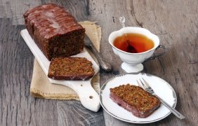 foto da receita Bolo integral de beterraba e laranja