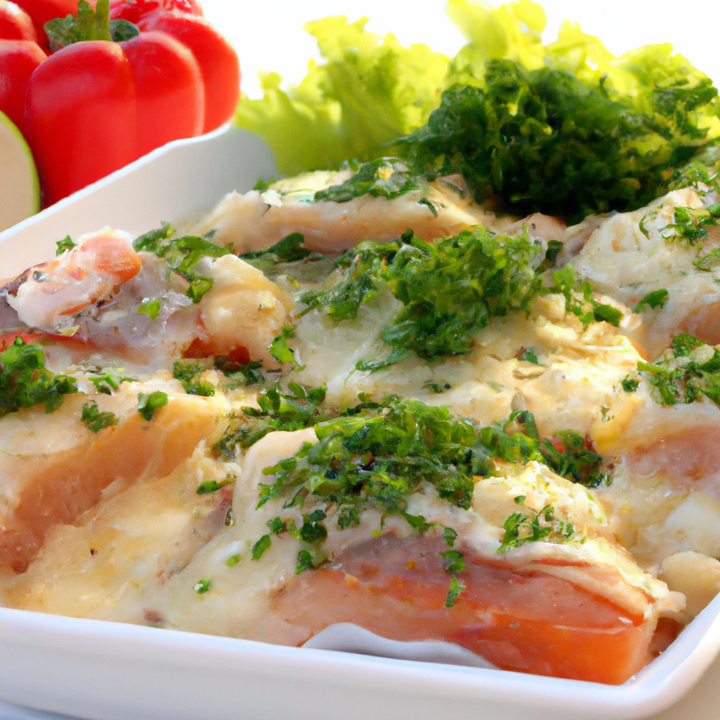 foto da receita Filé de peixe gratinado