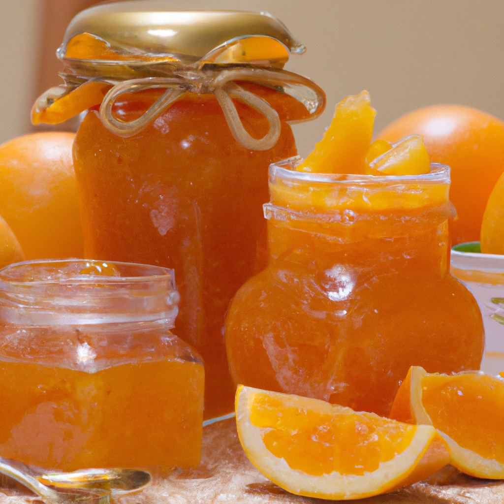 foto da receita Geleia de laranja