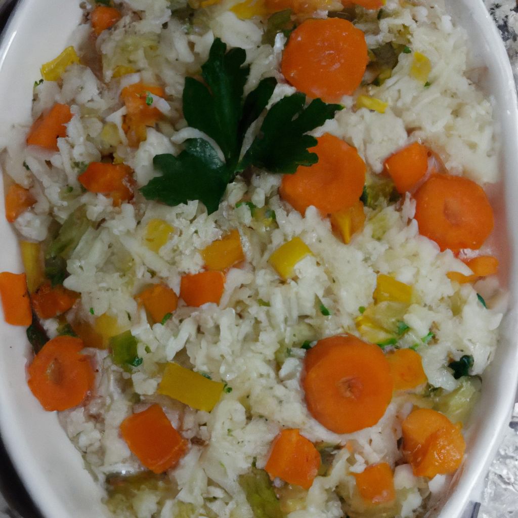 foto da receita Arroz com legumes