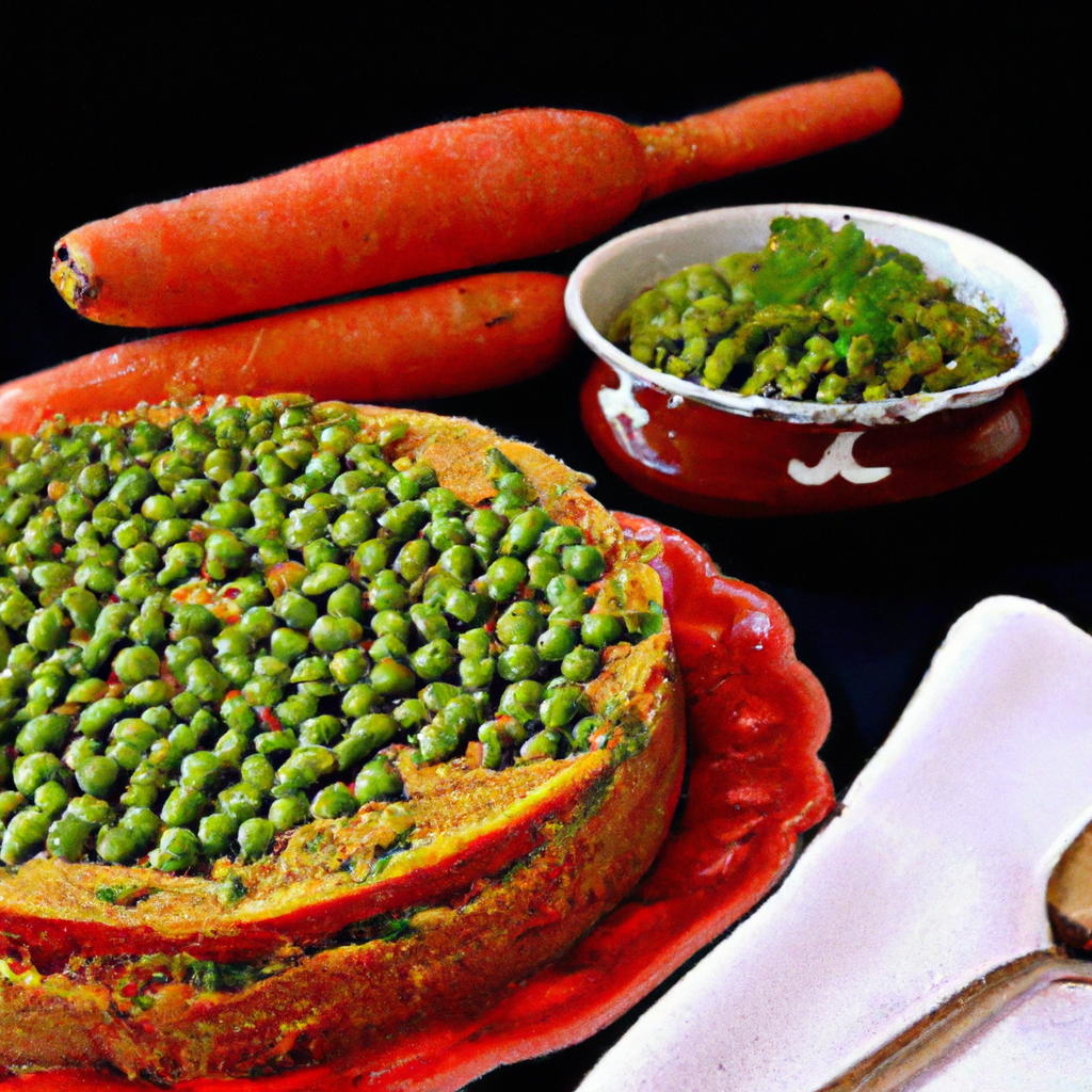 foto da receita Ervilha torta ao molho de tomate