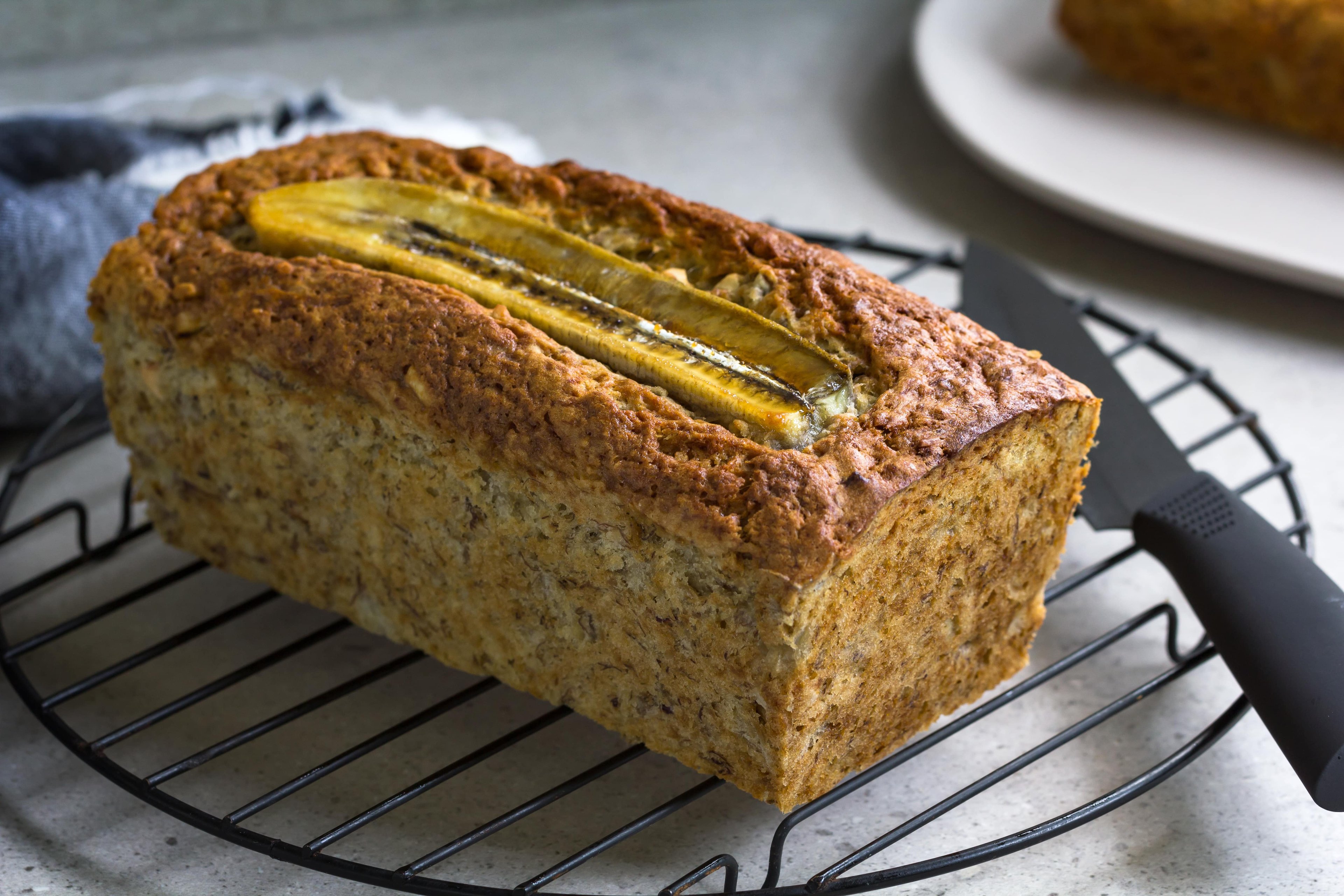 foto da receita Bolo de banana com aveia