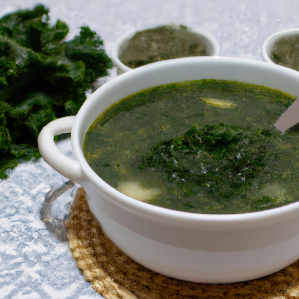 foto da receita Caldo verde 