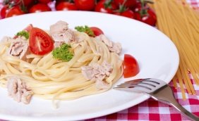 foto da receita Fettuccine com atum