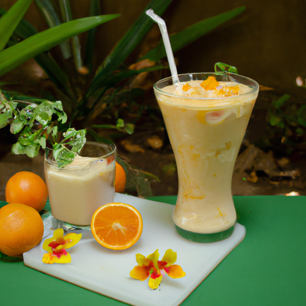 foto da receita Smoothie de laranja