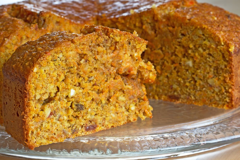 foto da receita Bolo de cenoura com aveia