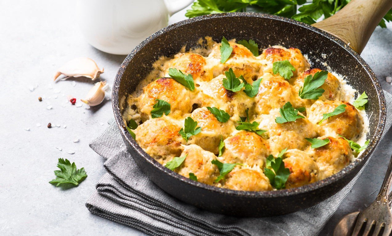 foto da receita Almôndega com queijo