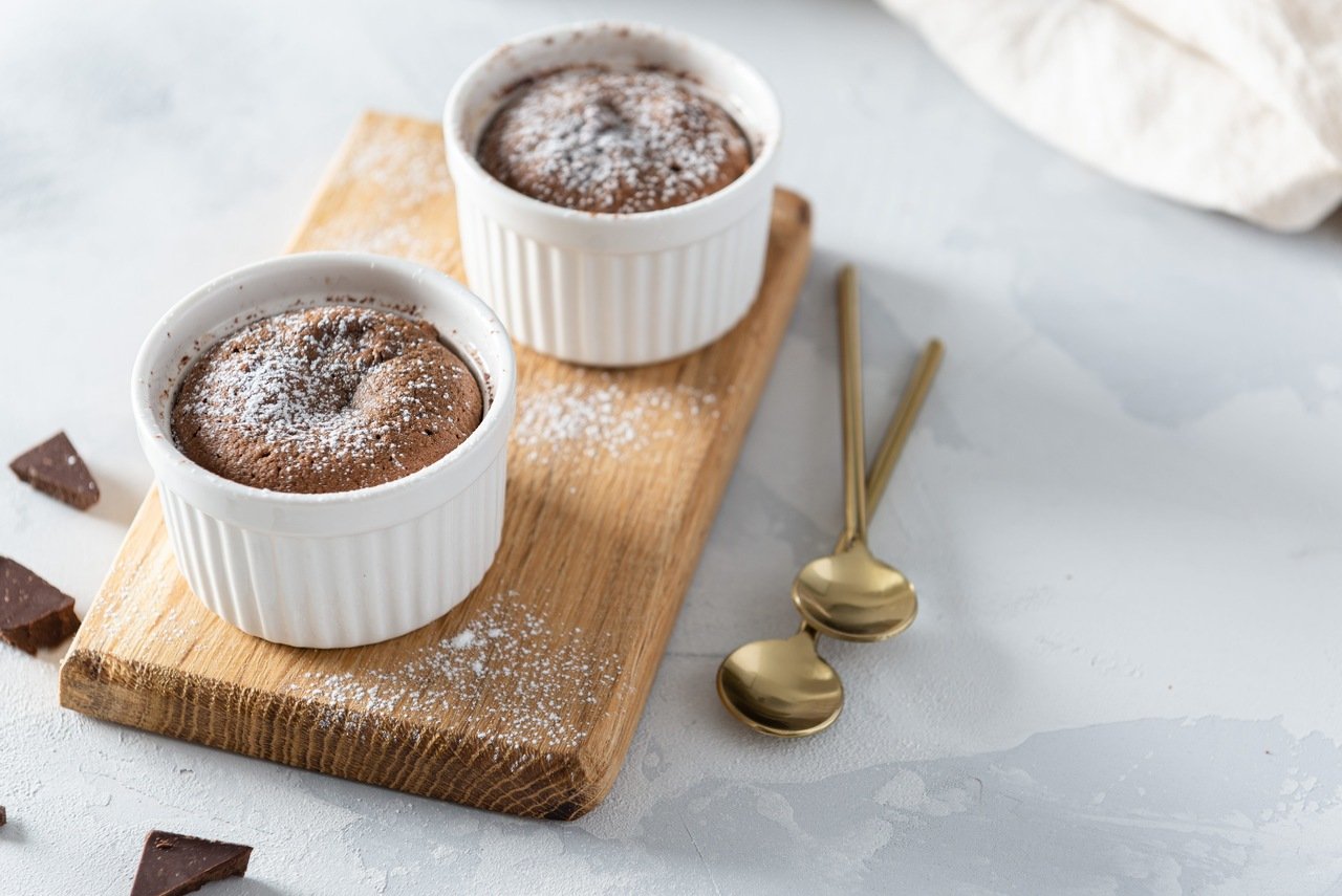 foto da receita Suflê de chocolate