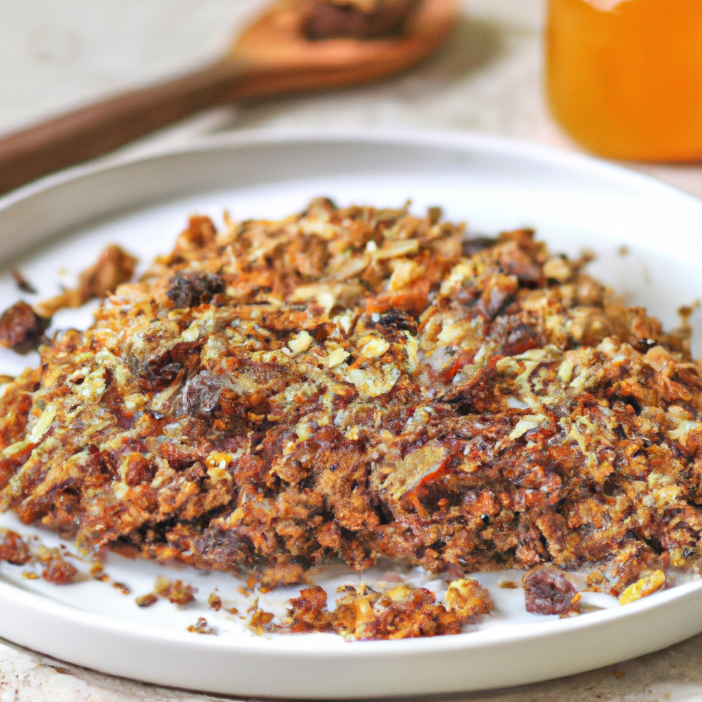 foto da receita Bolo de granola