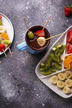 foto da receita Fondue de chocolate