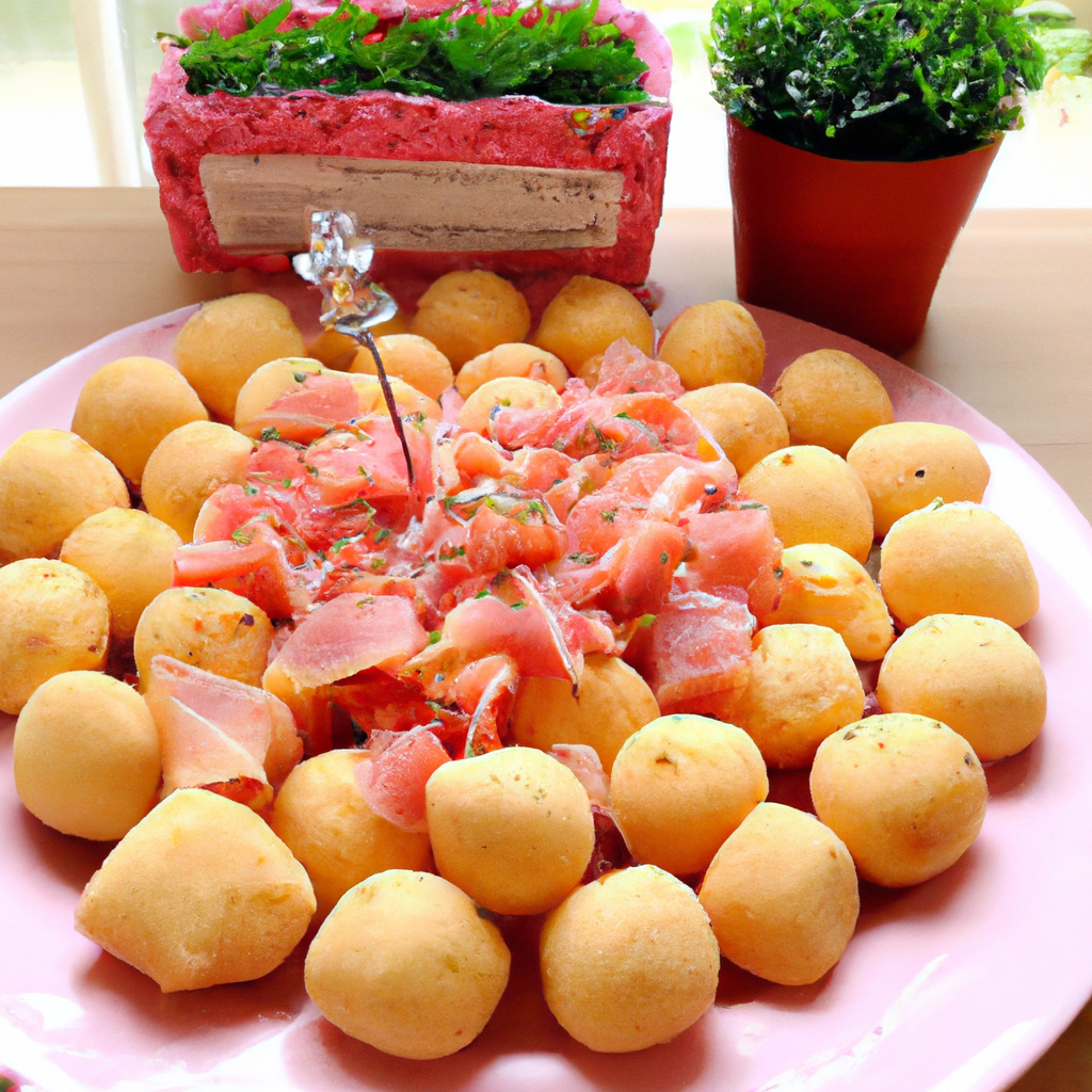 foto da receita Joelho de queijo e presunto