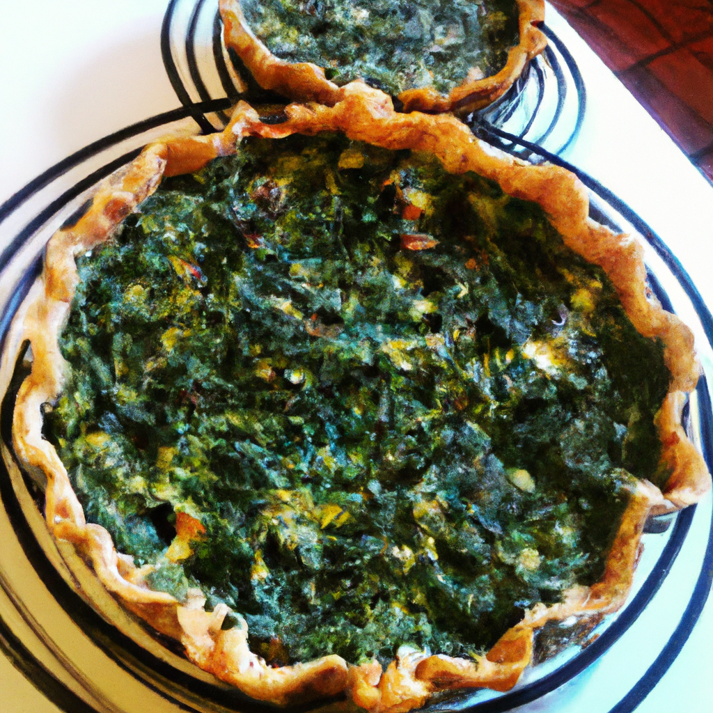 foto da receita Quiche de espinafre 