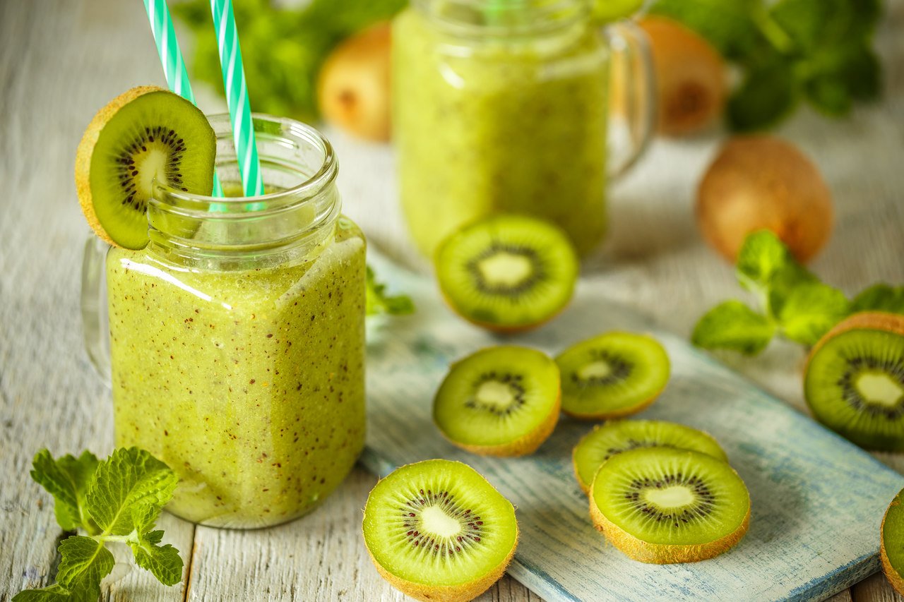 foto da receita Suco de kiwi