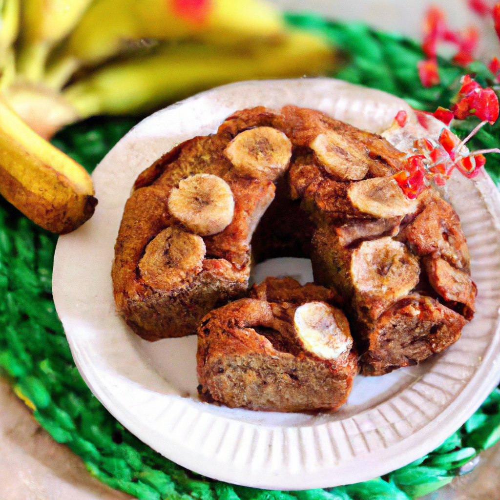 foto da receita Bolo de banana com canela