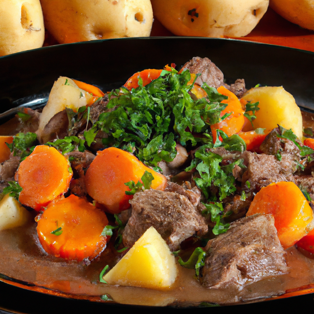 foto da receita Carne de panela com batata e cenoura